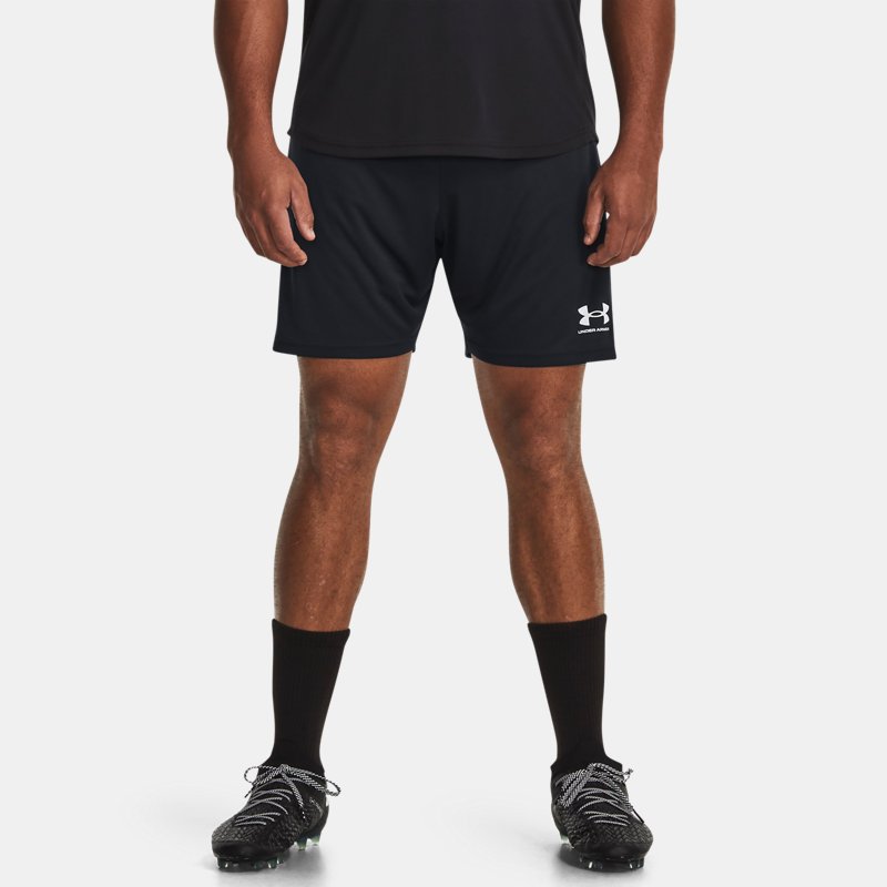 Men's Under Armour Challenger Knit Shorts Black / White M